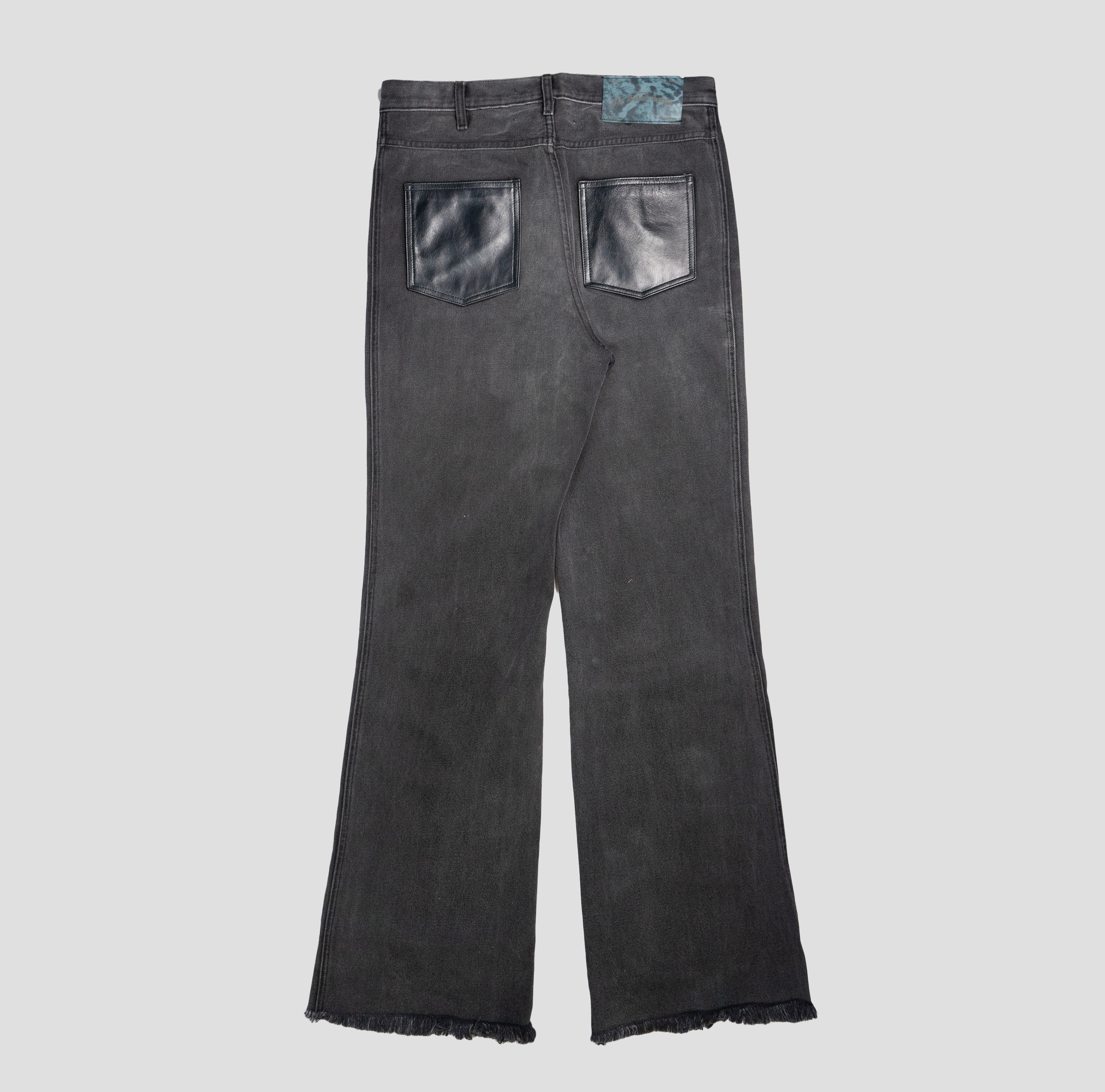 CHOPPER CARPENTER PANTS W/LEATHER