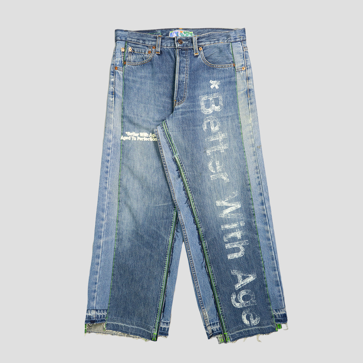 Better With Age - IN CASE YOU FORGOT TRIPLE-WIDE DENIM JEANS