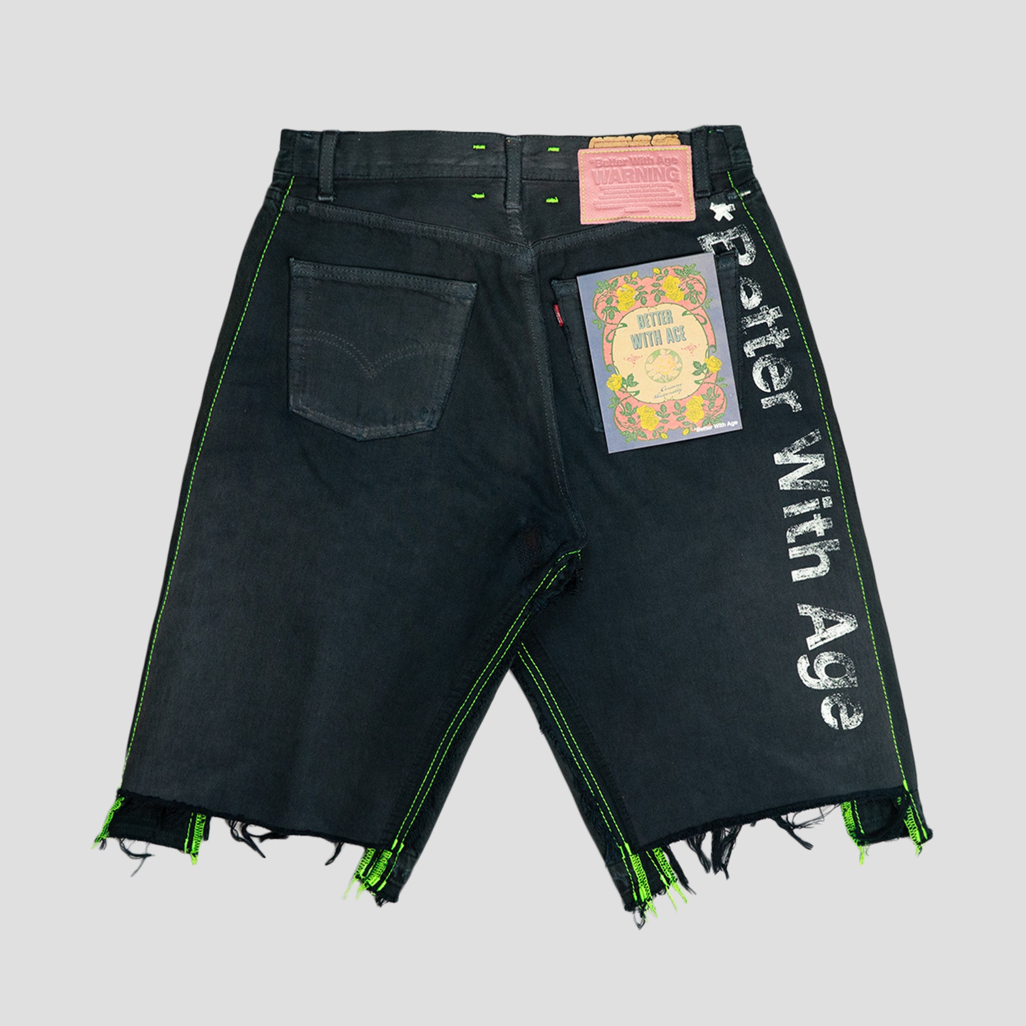 MONROE TRIPLE-WIDE DENIM SHORT