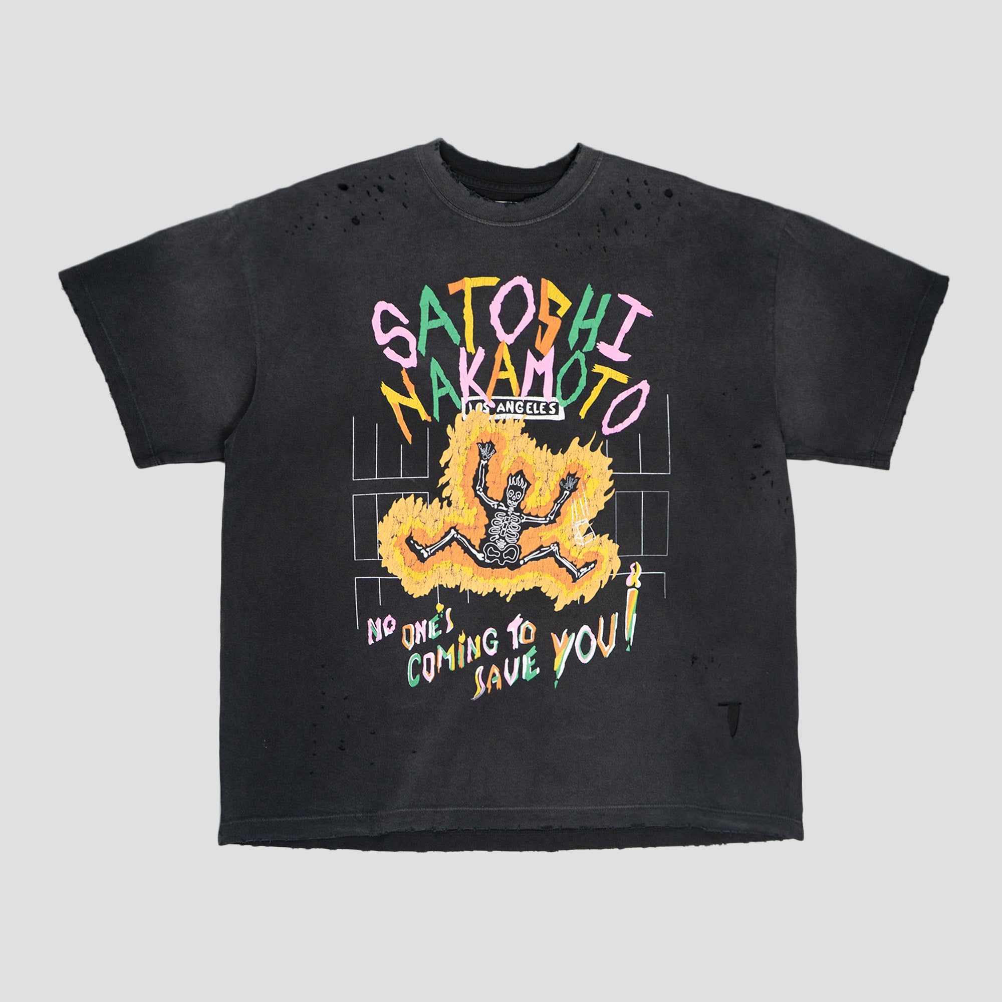 SATOSHI NAKAMOTO - NO SAVIOR T-SHIRTS