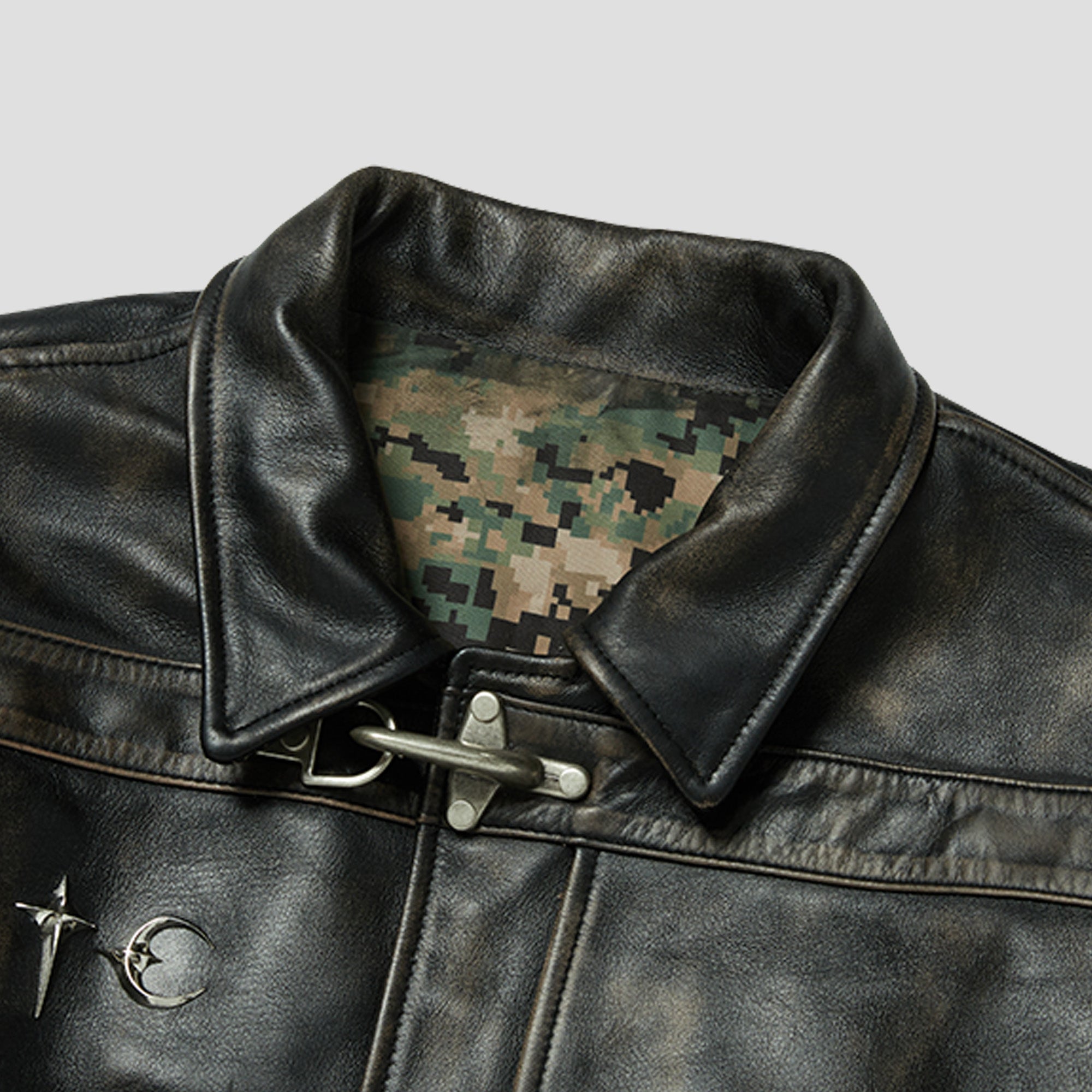 BIO SOLDIER LEATHER JACKET