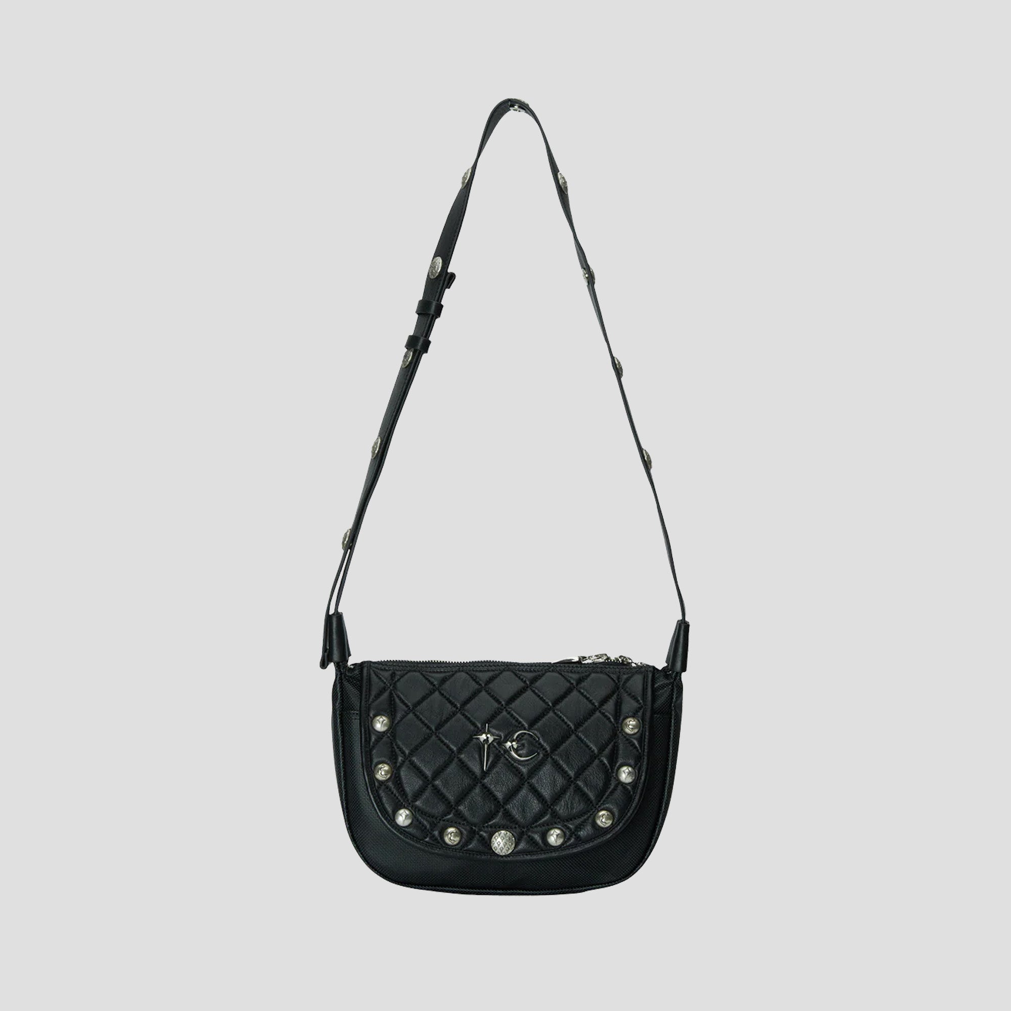 CHOPPER QUILTED MINI MESSENGER BAG