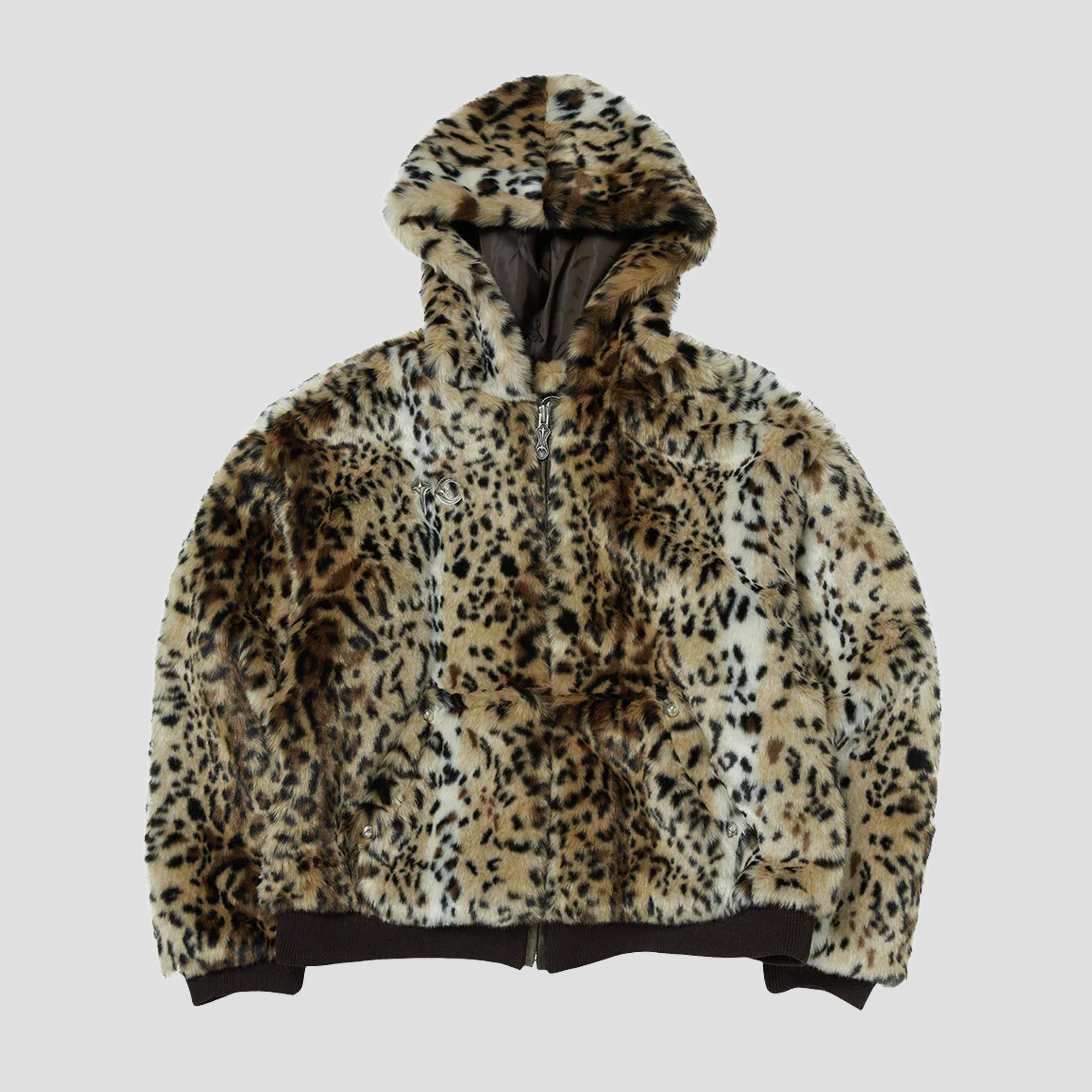 LEOPARD FUR JACKET