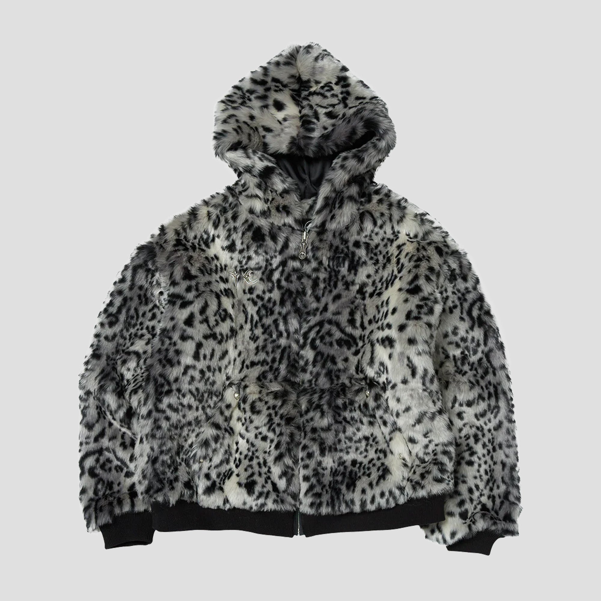 LEOPARD FUR JACKET