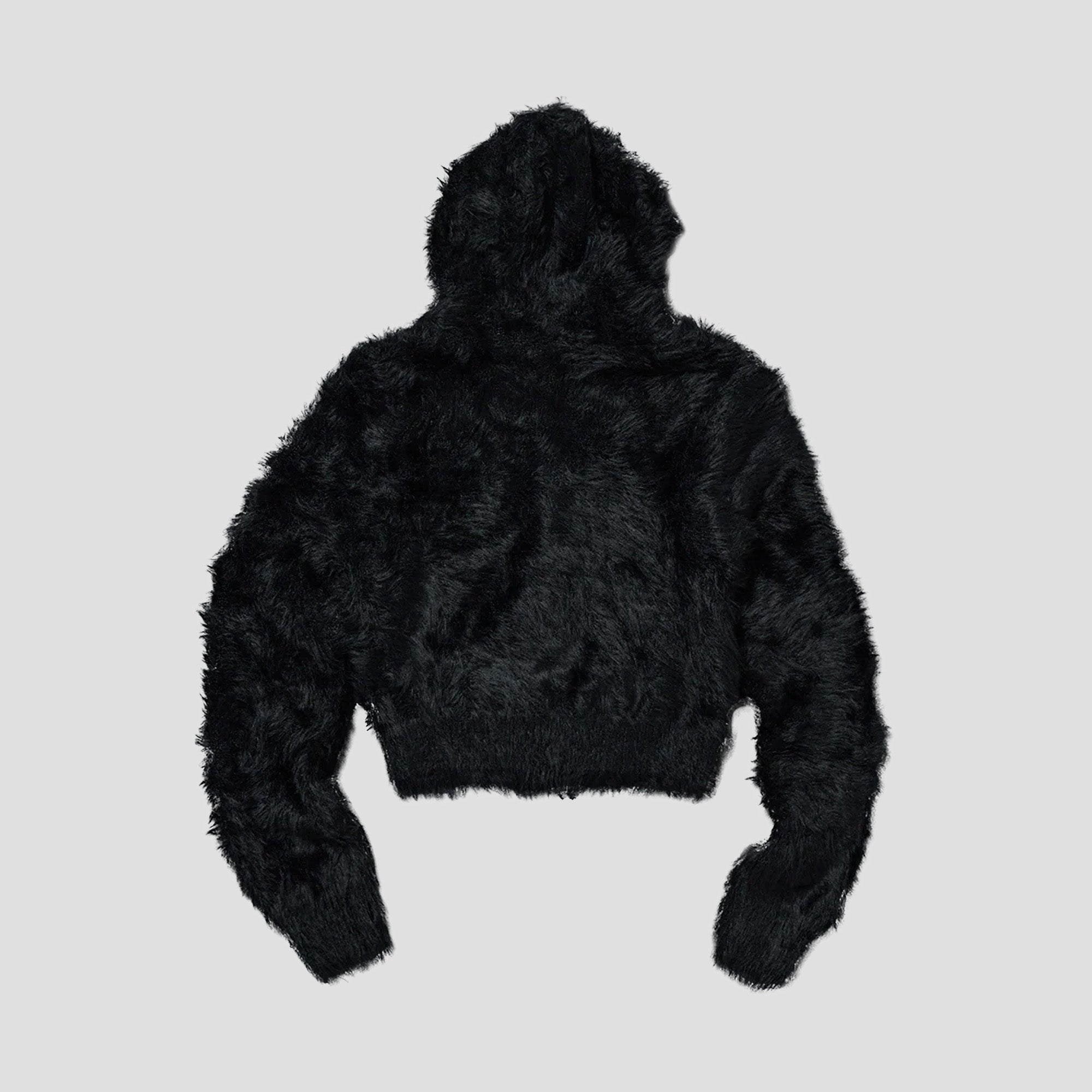 CHIMERA FUR HOODED ZIP-UP