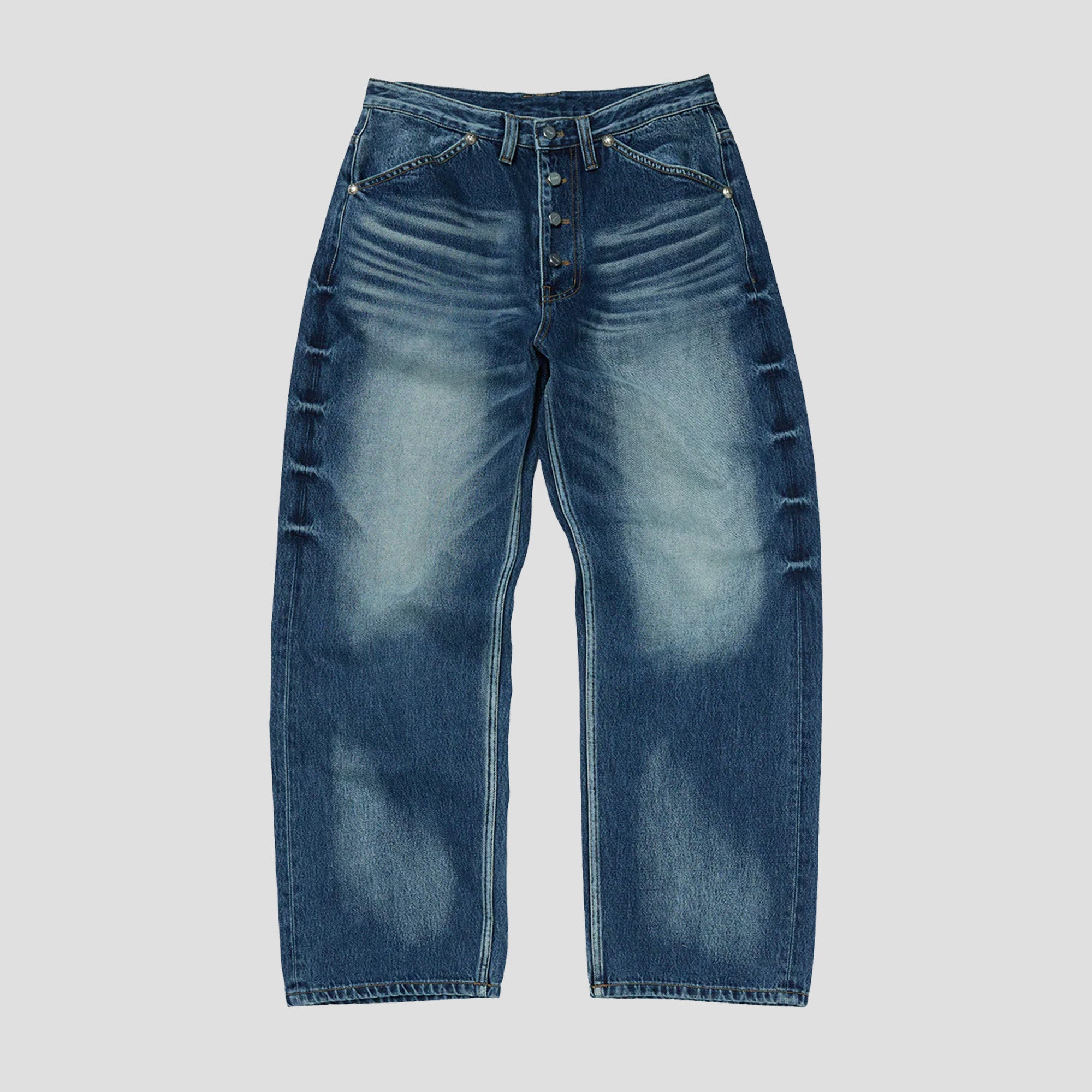 TC LEATHER BACK POCKET JEANS
