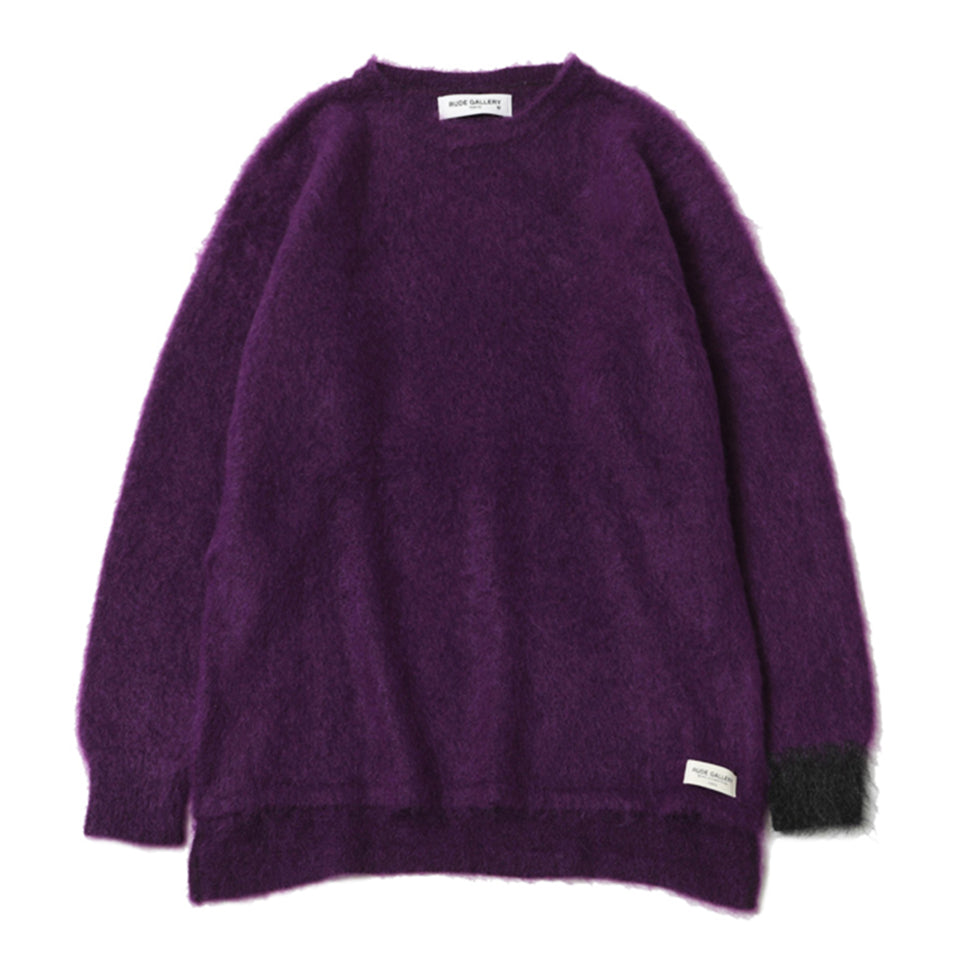 MOHAIR SWEATER - PURPLE