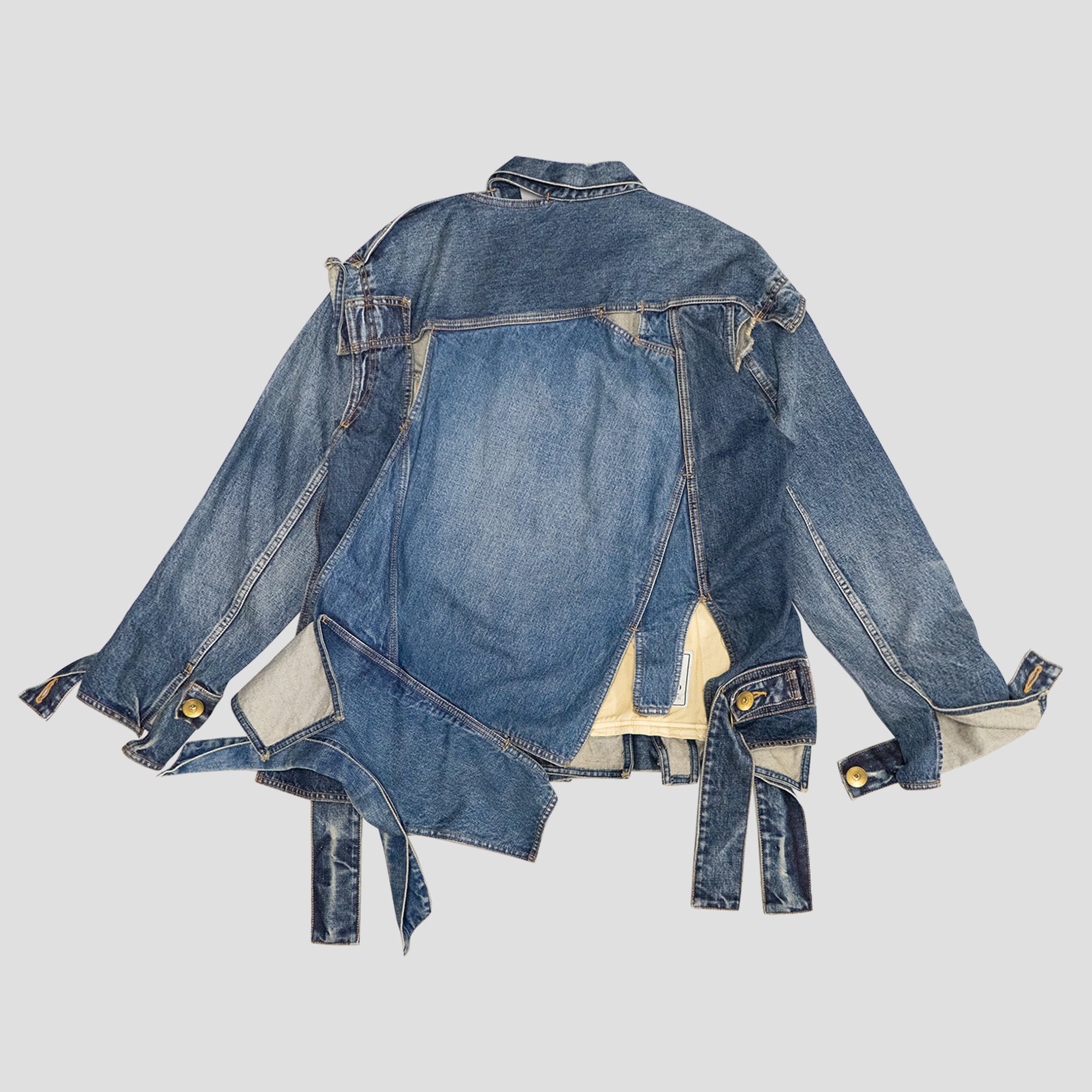 DISTRESSED DENIM JACKET