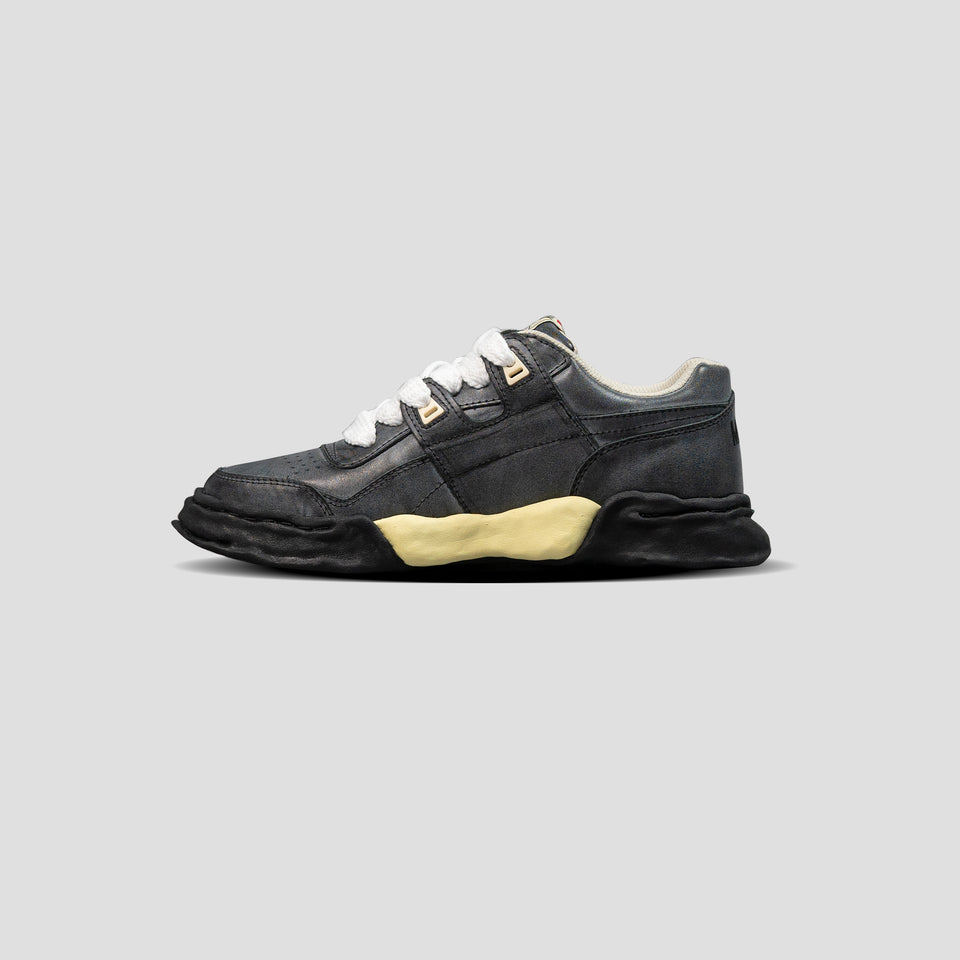 PARKER OG SOLE LOW-TOP PARAFFIN LEATHER SNEAKERS