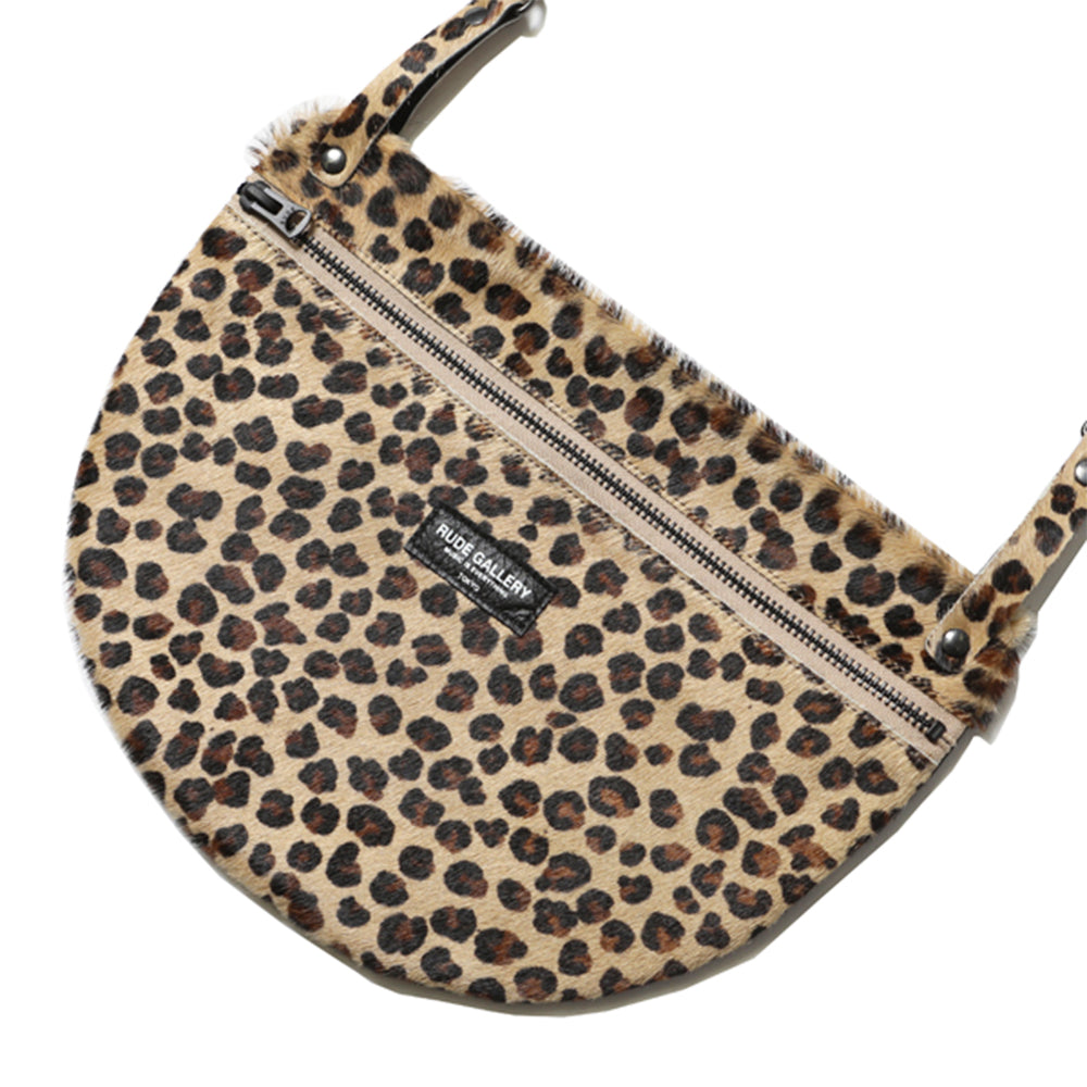 RUDE GALLERY - APRON BAG - LARGE/LEOPARD