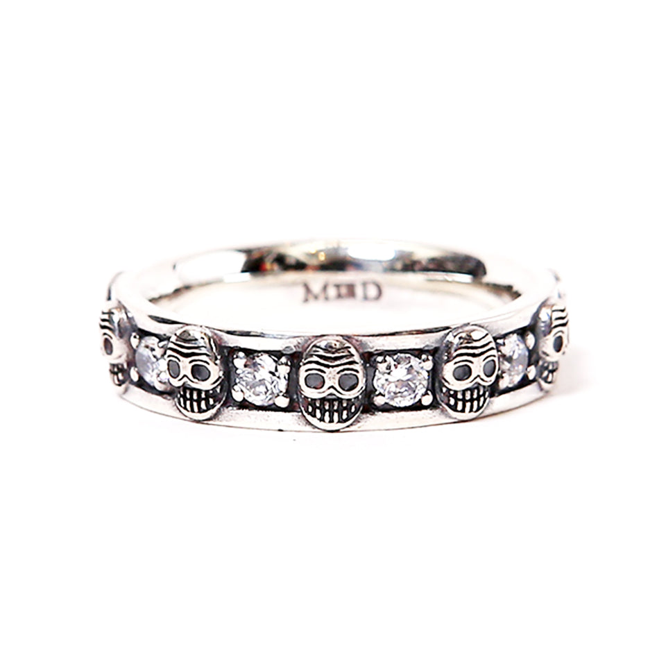 MAGICAL DESIGN - BEZEL RING - SILVER / CUBIC ZIRCONIA at Mannahatta NYC