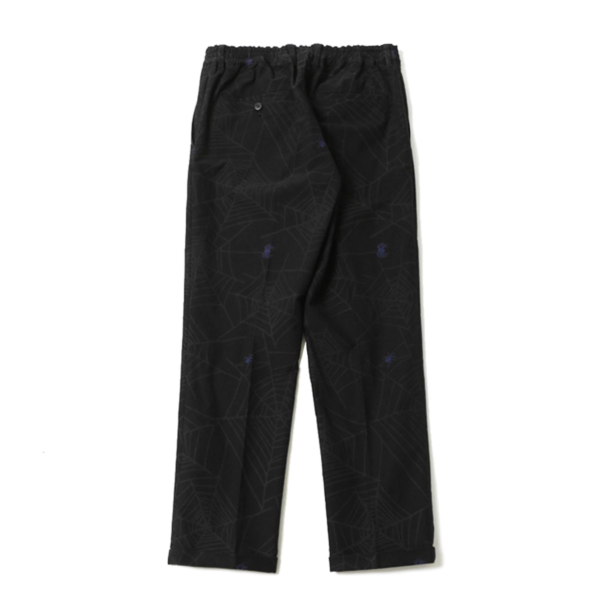 SPIDER WEB TROUSERS - BLACK