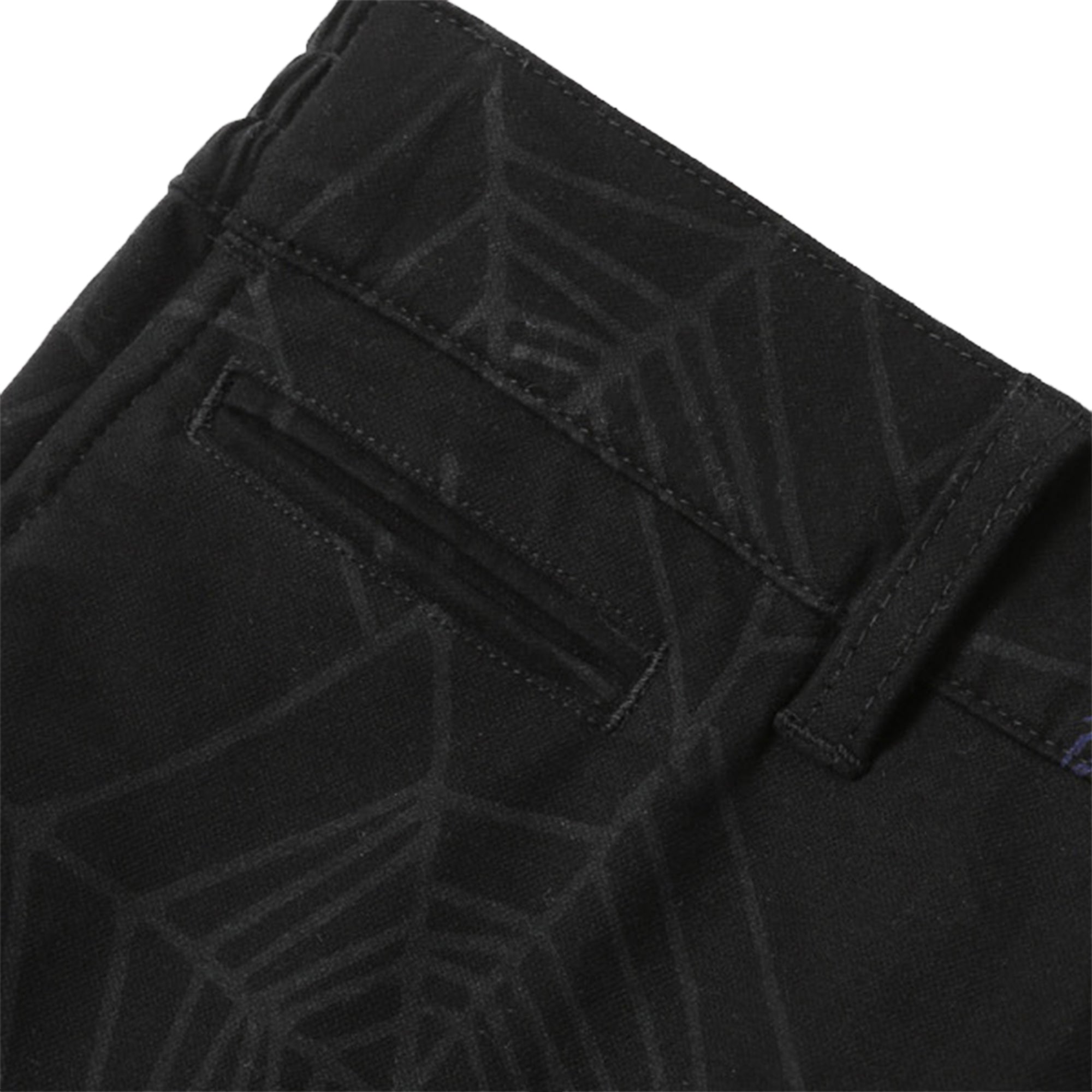 SPIDER WEB TROUSERS - BLACK