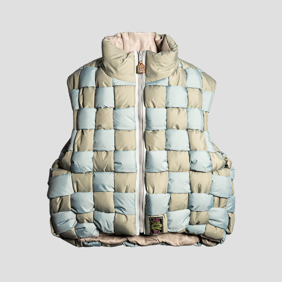 RIP STOP NYLON KEEL-WEAVING VEST
