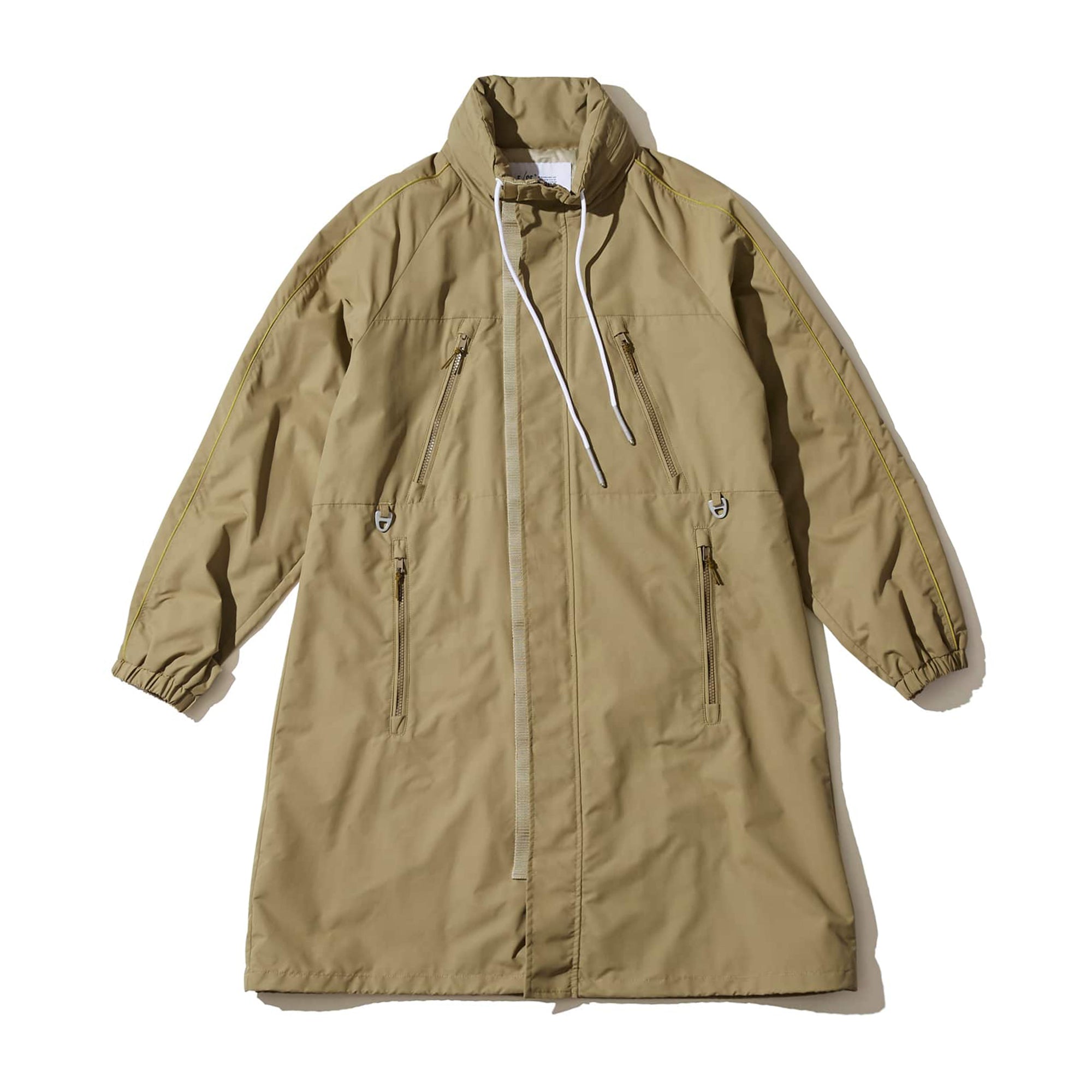 F/CE - WEATER PROOF ECO NYLON GAME COAT - BEIGE at Mannahatta NYC
