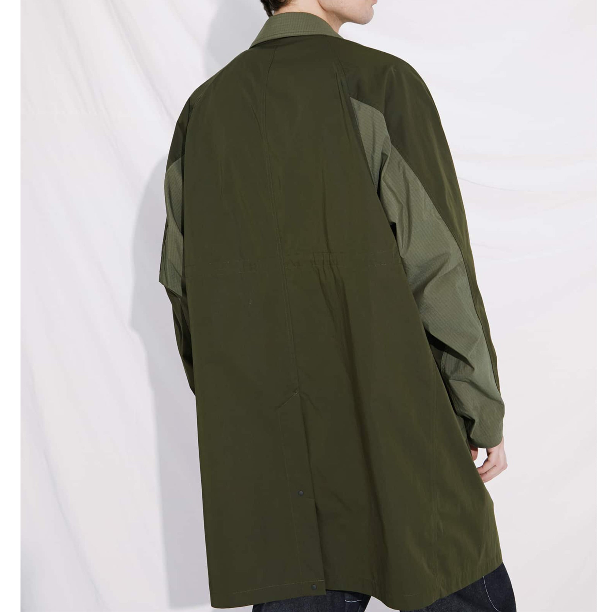 CHESTERFIELD COAT - OLIVE