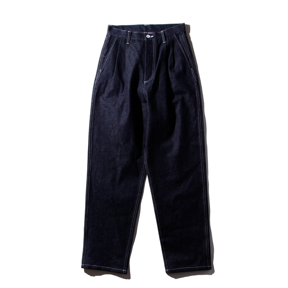 F/CE® | ORGANIC DENIM HIGH-WAISTED JEANS - INDIGO