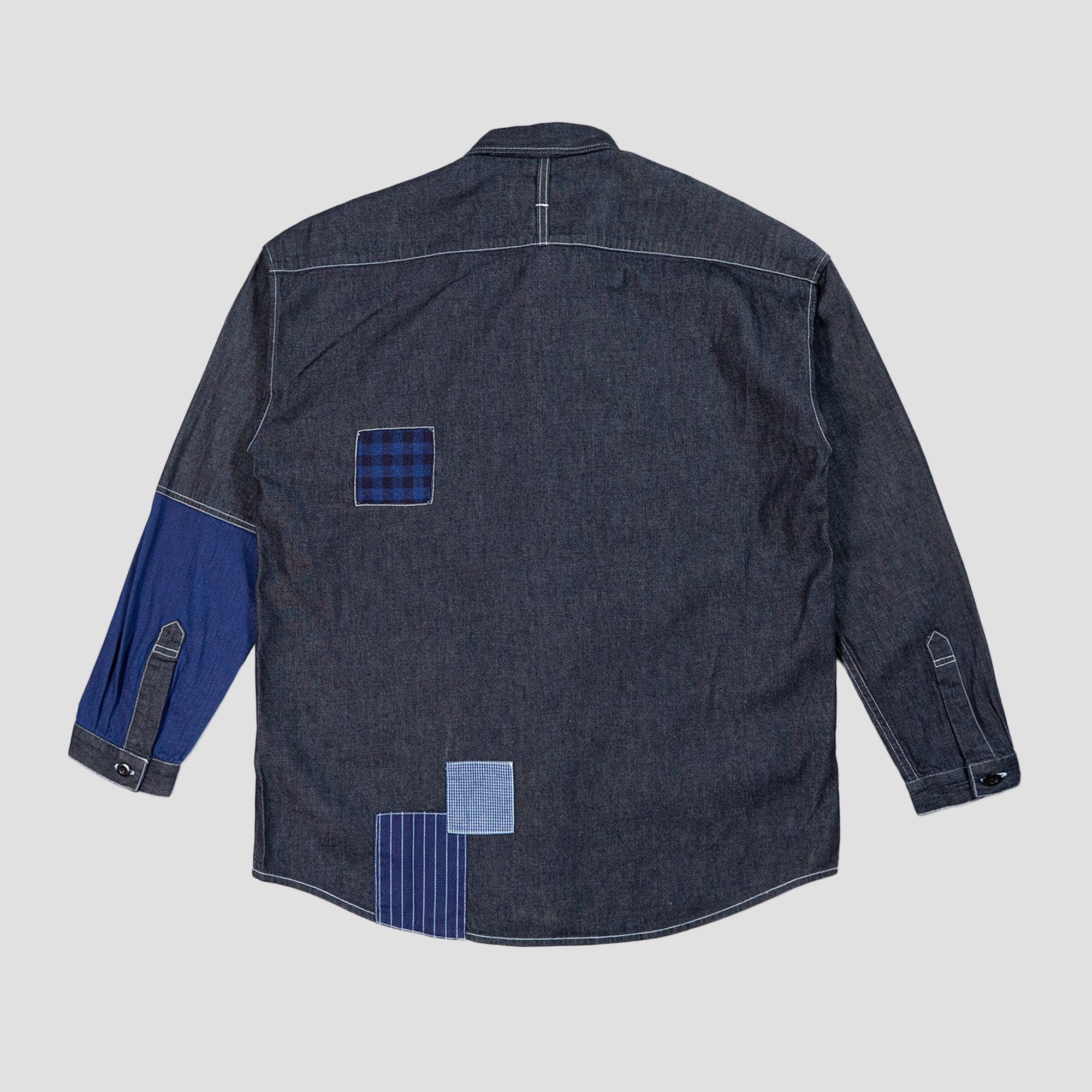 BORO PATCHWORK SHIRT RINSE