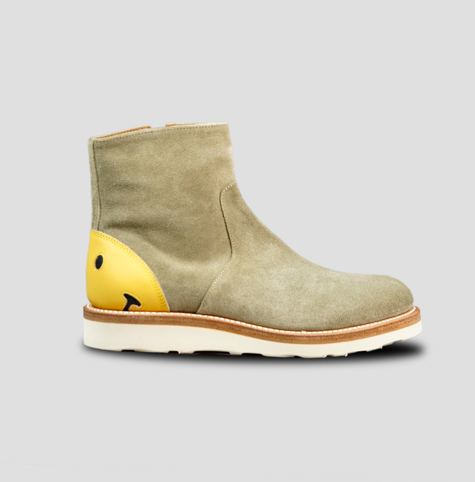 SUEDE LEATHER NAVY SUPPLY BOOTS