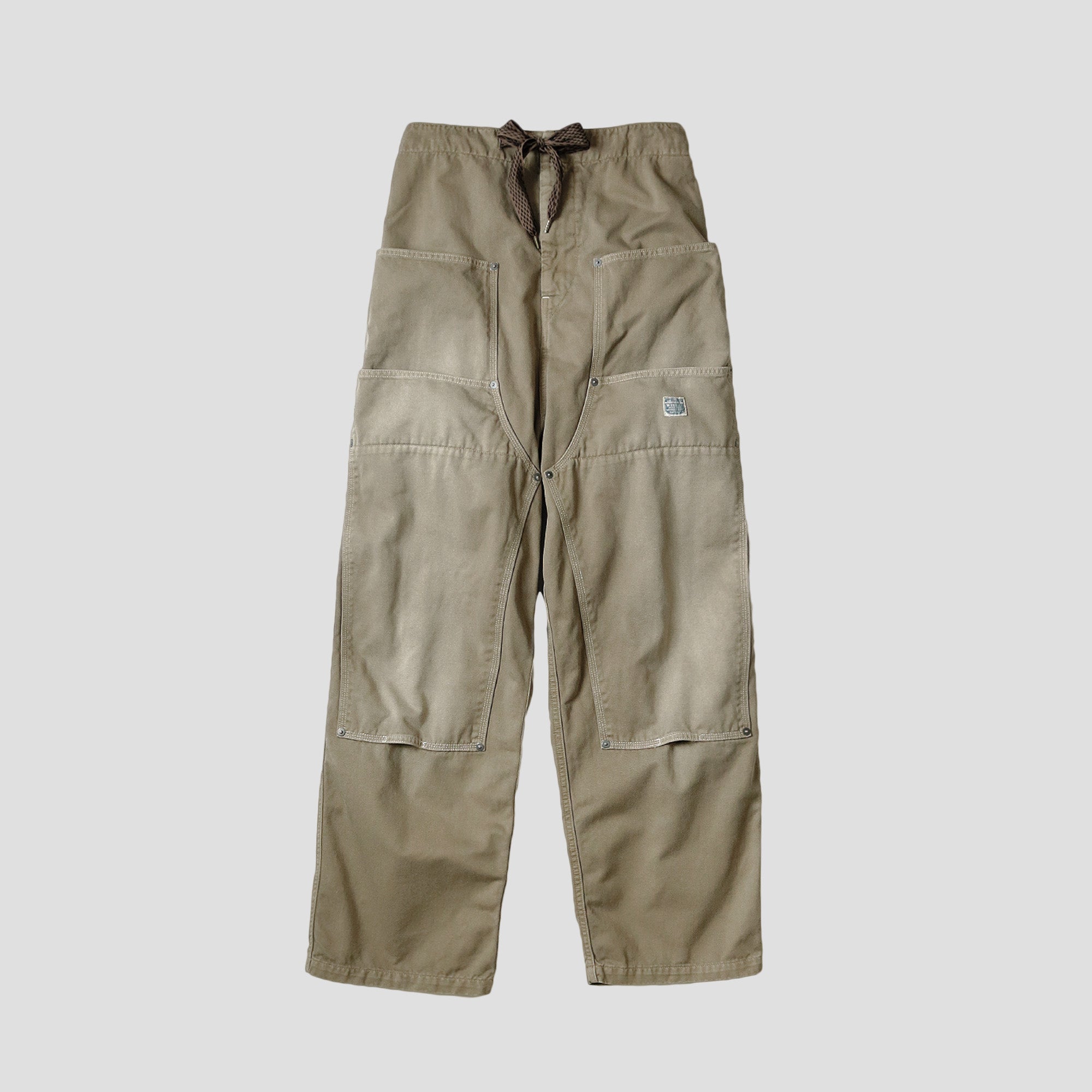 KAPITAL - KATSURAGI COTTON W-KNEEE EASY PANTS