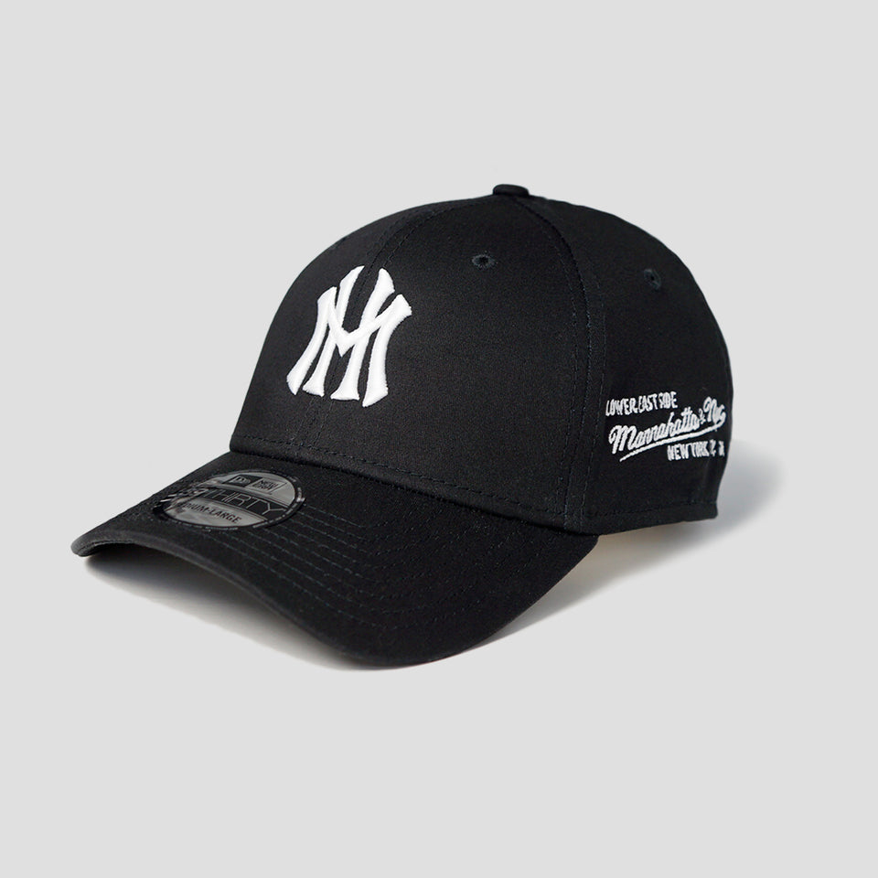 MANNAHATTA NYC BASEBALL CAP - BLACK