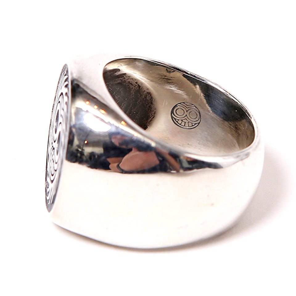 MAGICAL DESIGN - TIBEKKOTSU EMBLEM RING - SILVER